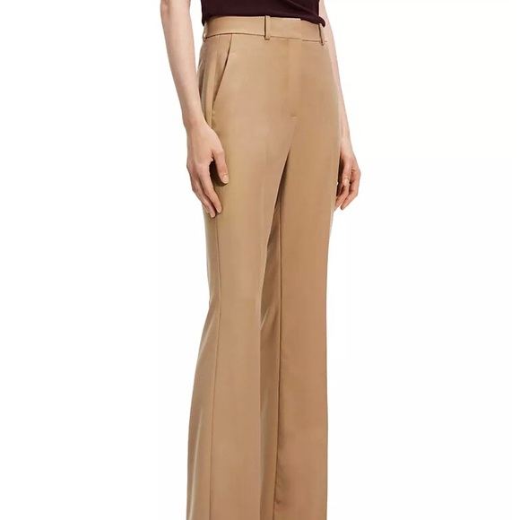 Theory High Waisted Demitria Wool Pants - Picture 3 of 13